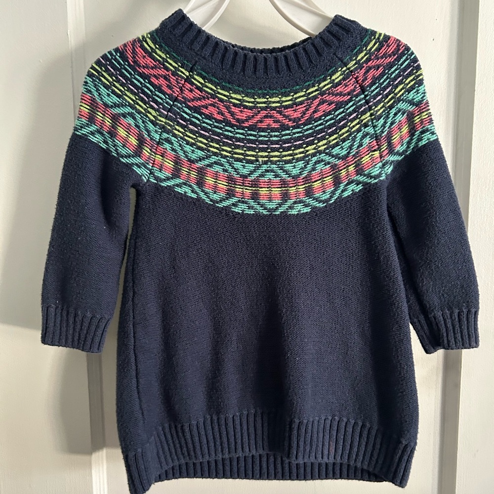 Gymboree toddler sweater dress size 18-24 months, very good used condition.